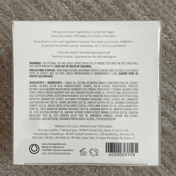 Monat Berry Refined Scrub - unopened - Picture 5 of 5